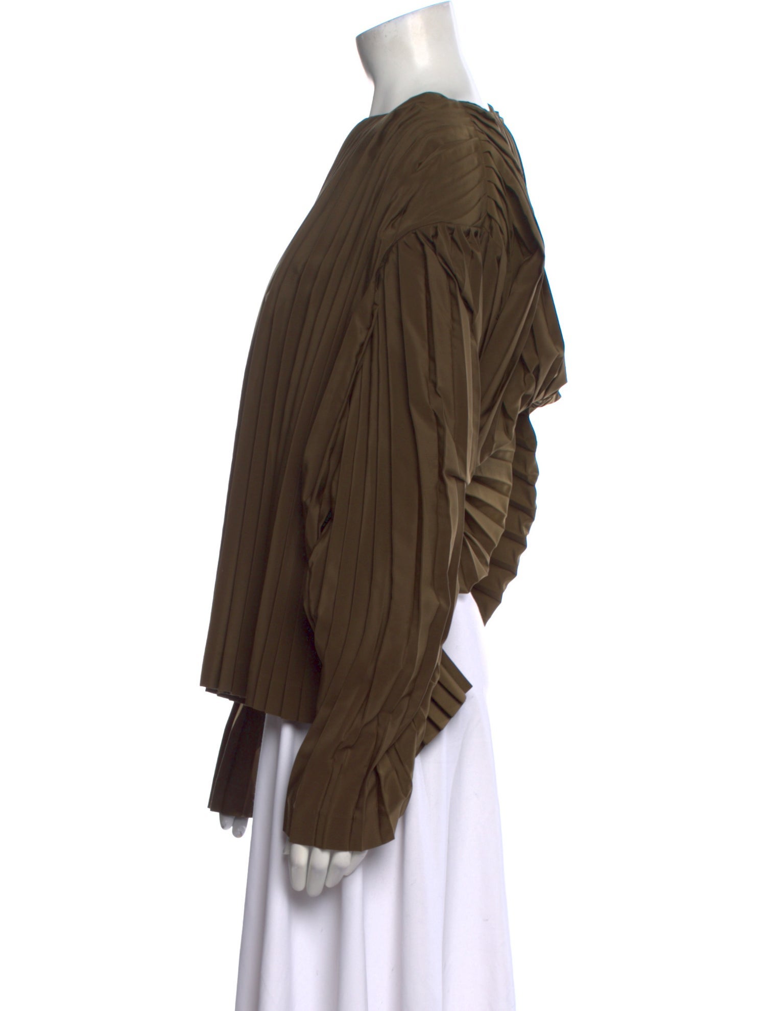 Linder Bateau Neckline Long Sleeve Blouse