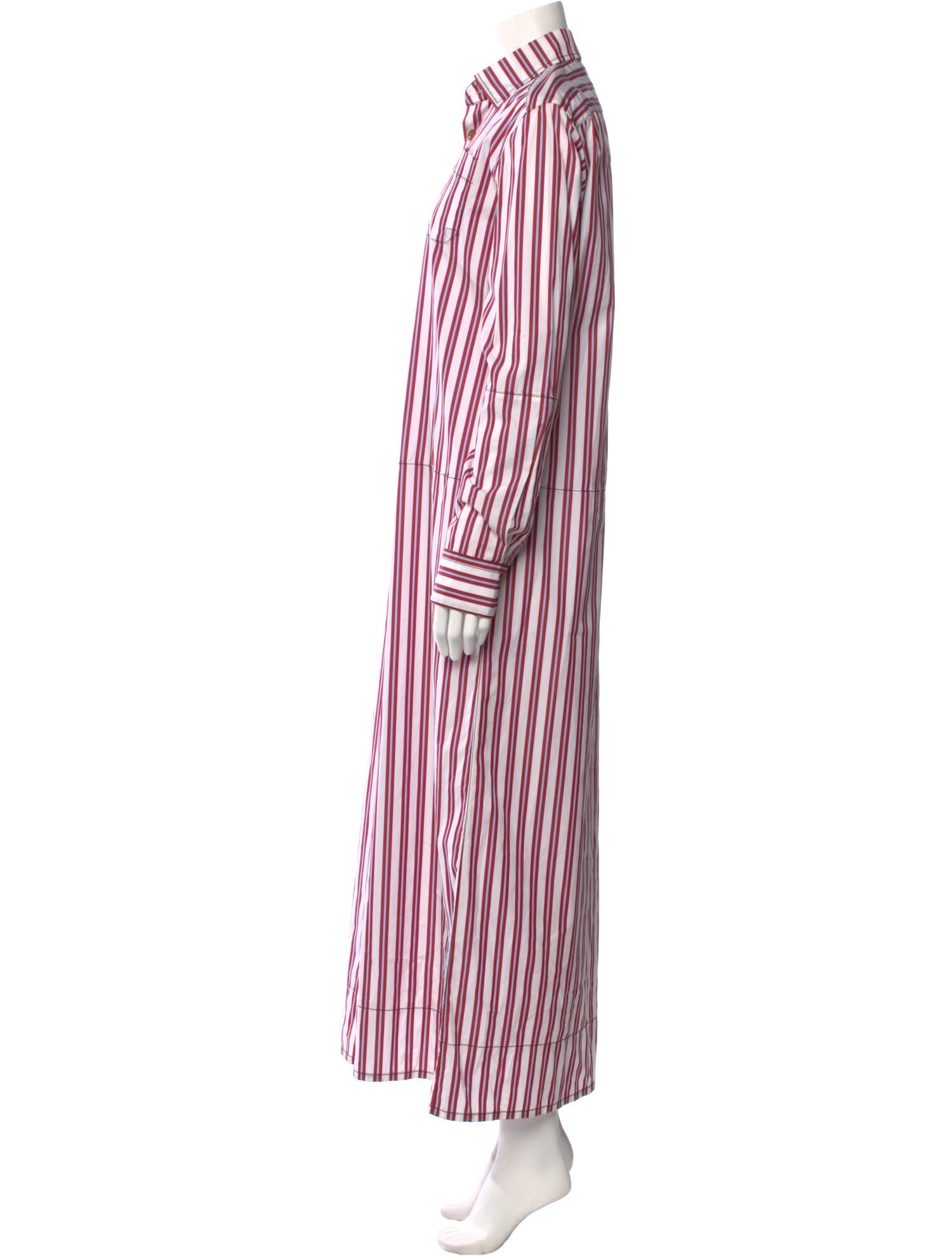 Linder Striped Long Dress