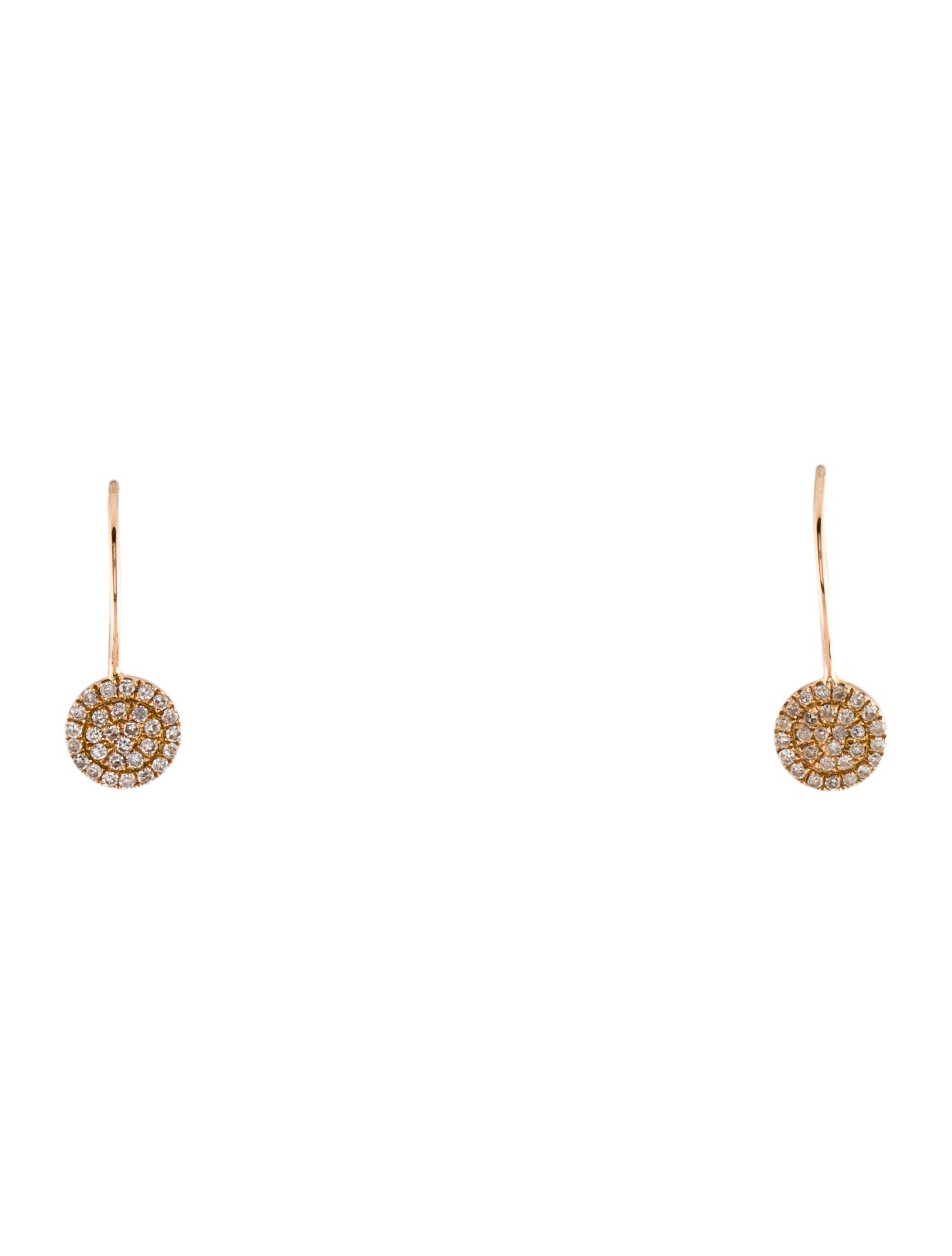 Liven 14K Diamond Drop Earrings
