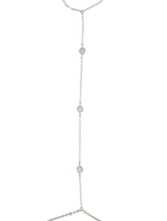 Liven 14K Diamond Hand Chain