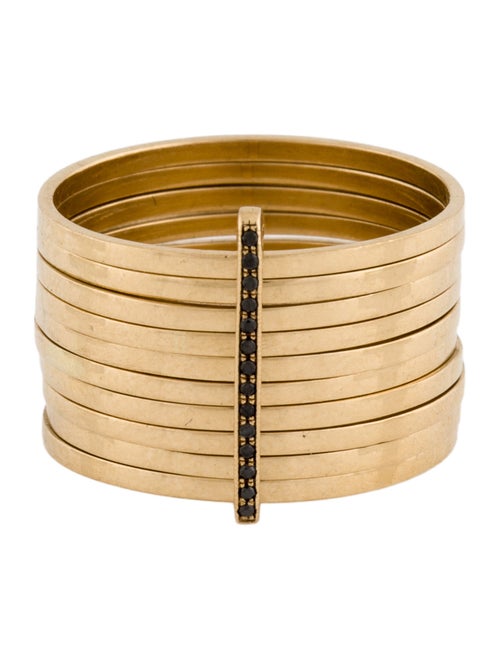 Lizzie Mandler 18K Diamond 10 Day Othello Ring