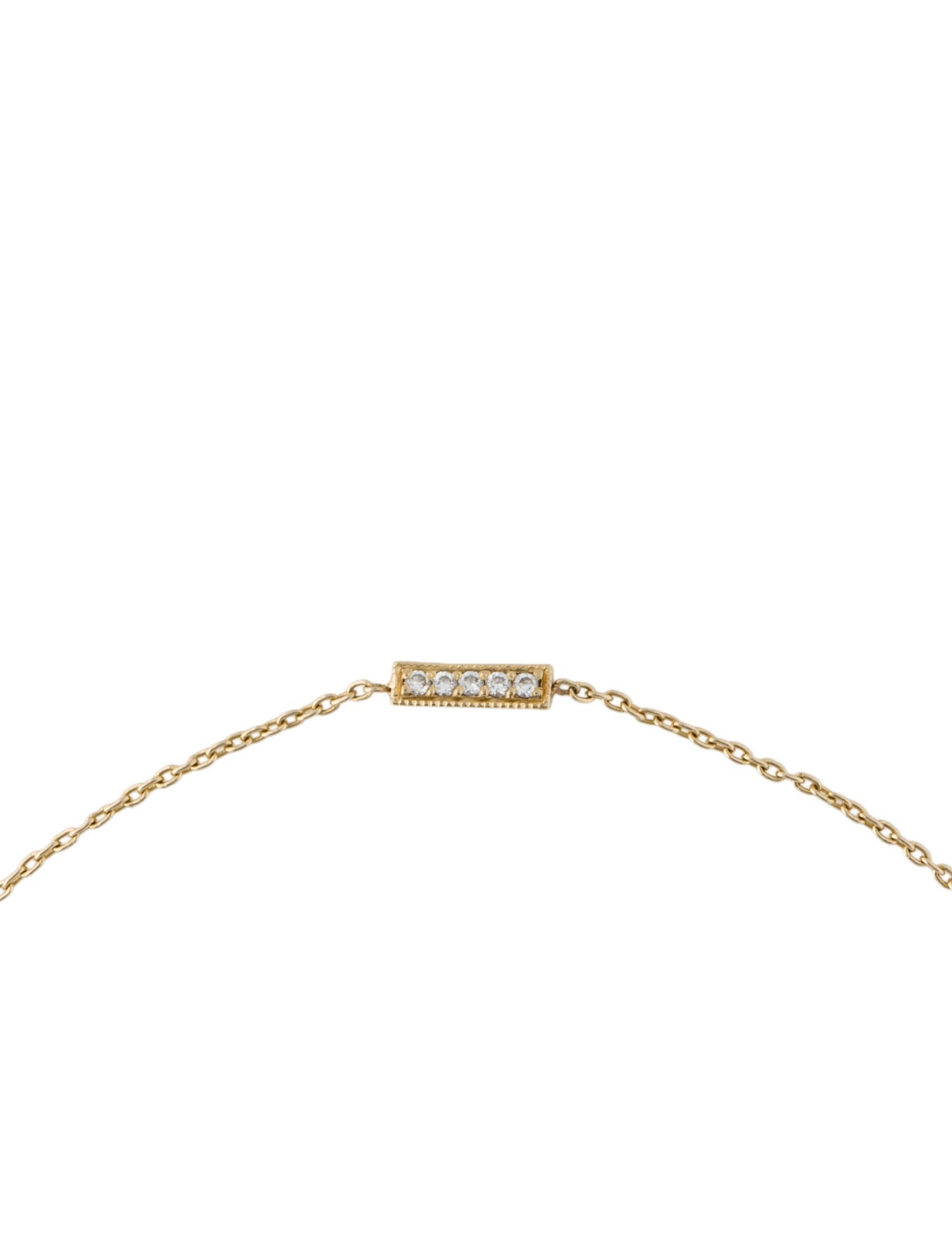 Lizzie Mandler Diamond Bar Station Bracelet