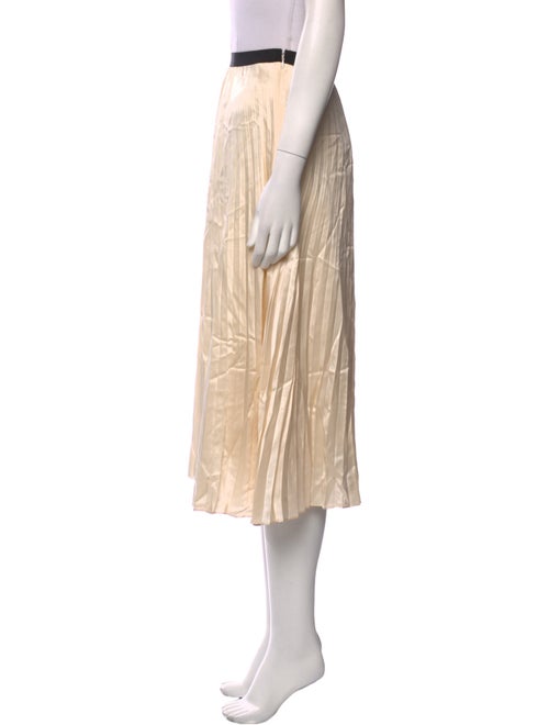 LAN JAENICKE Silk Midi Length Skirt