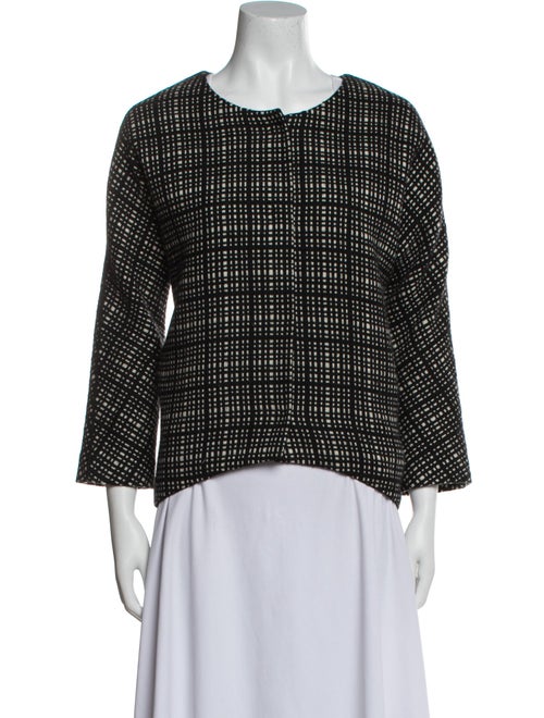 LAN JAENICKE Cashmere Printed Evening Jacket