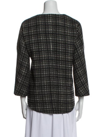 LAN JAENICKE Cashmere Printed Evening Jacket