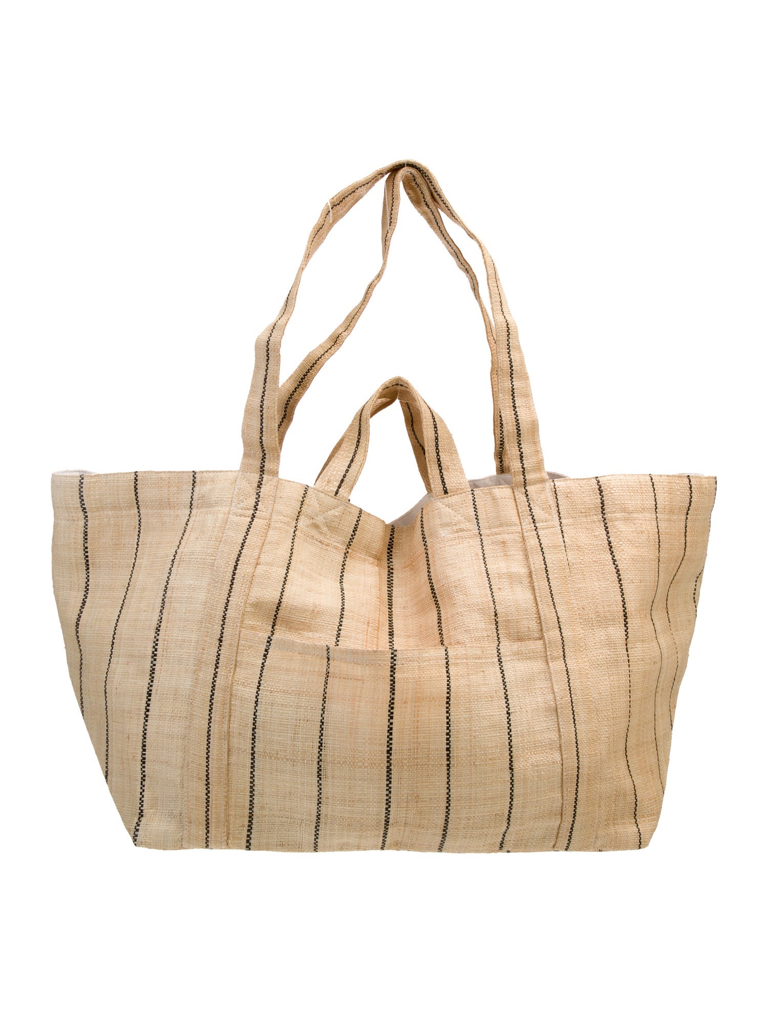 LAN JAENICKE Raffia Tote