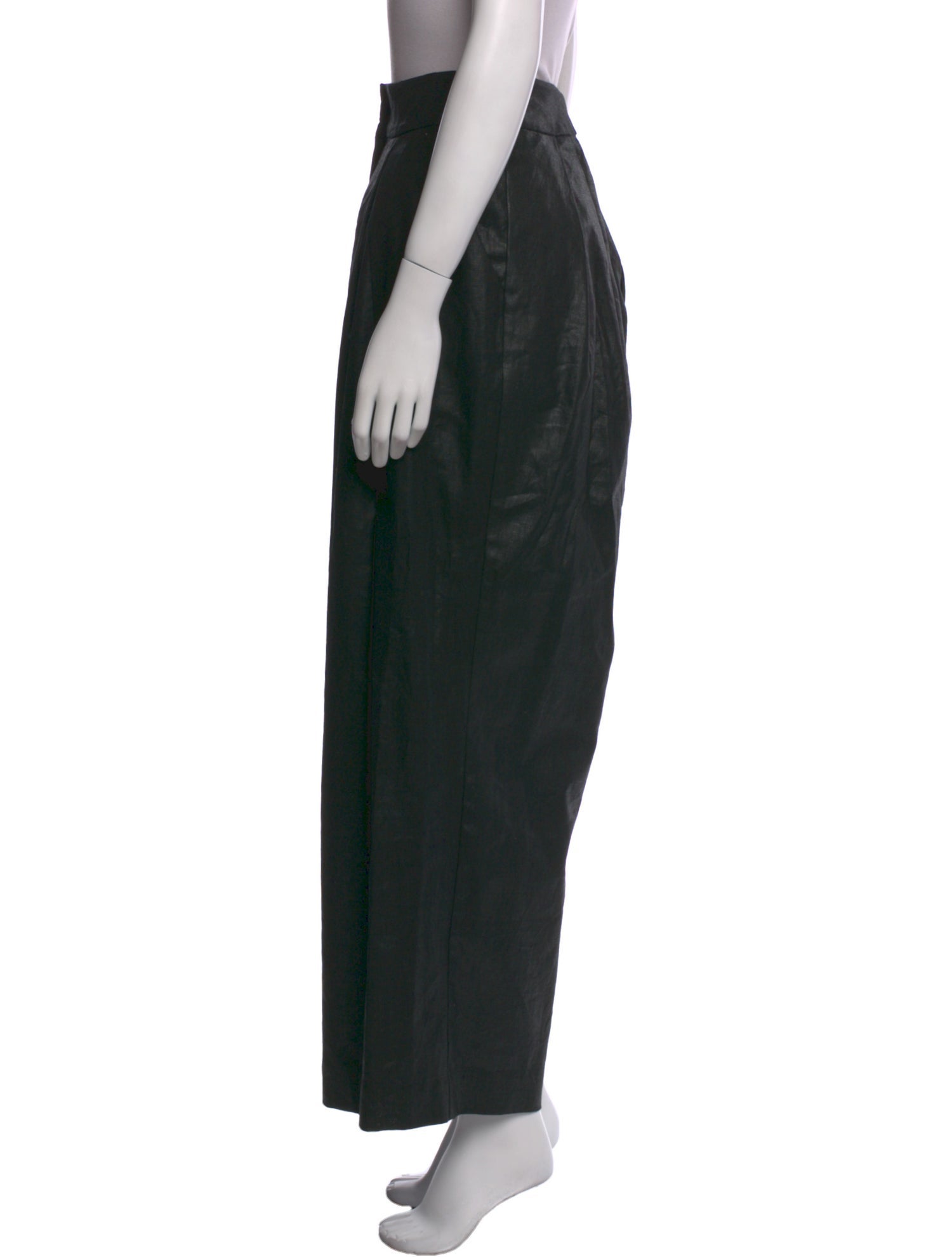 LAN JAENICKE Linen Wide Leg Pants