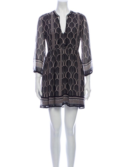 Lolita jaca Silk Mini Dress Black
