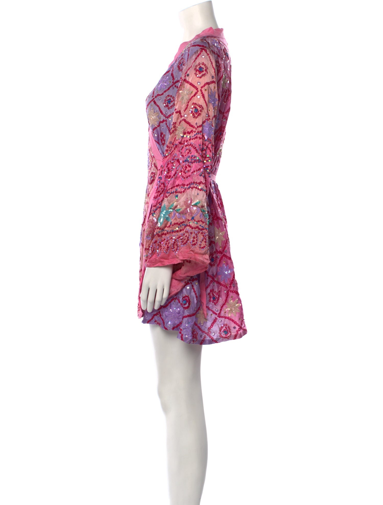 Lolita jaca Silk Mini Dress