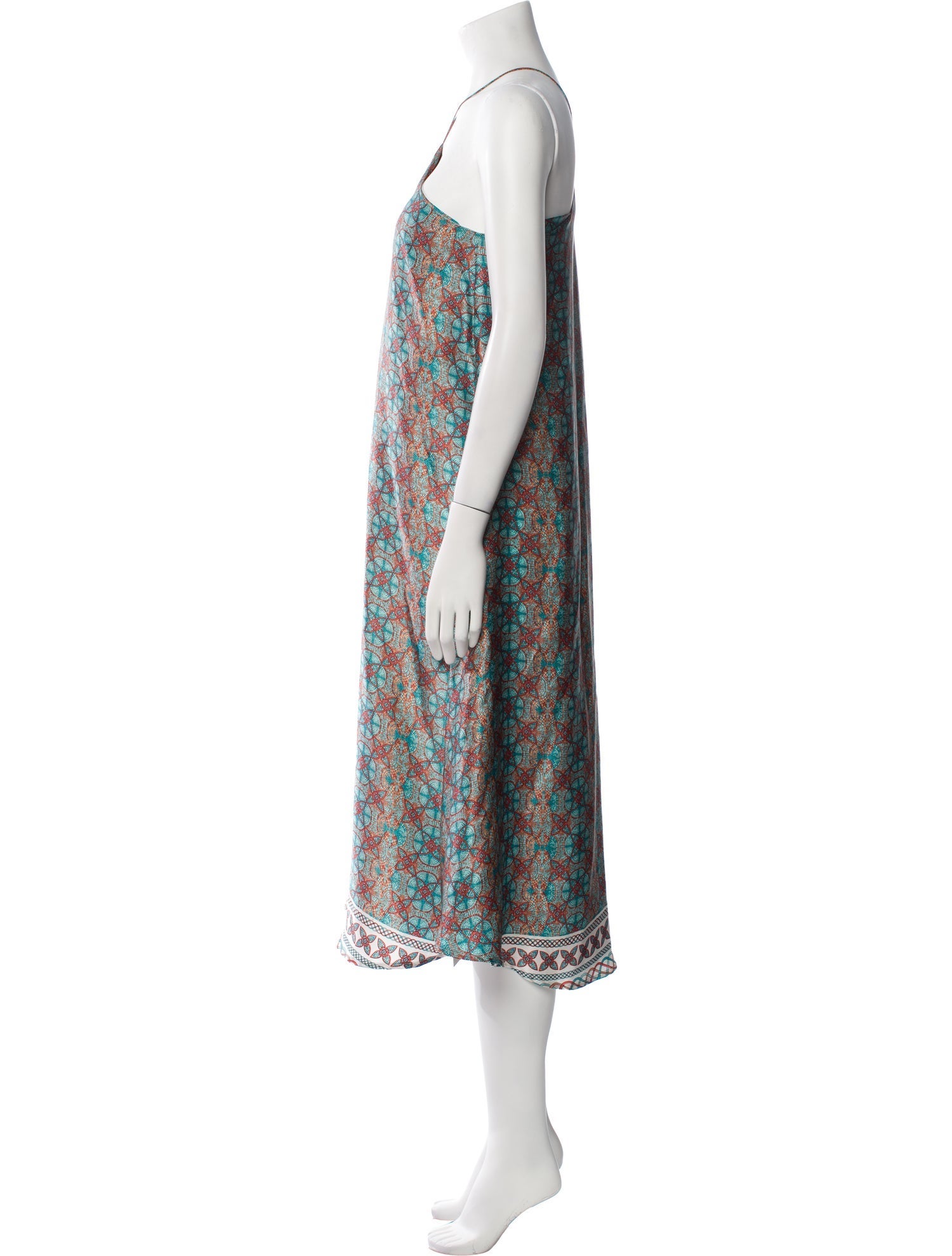 Lolita jaca Silk Midi Length Dress