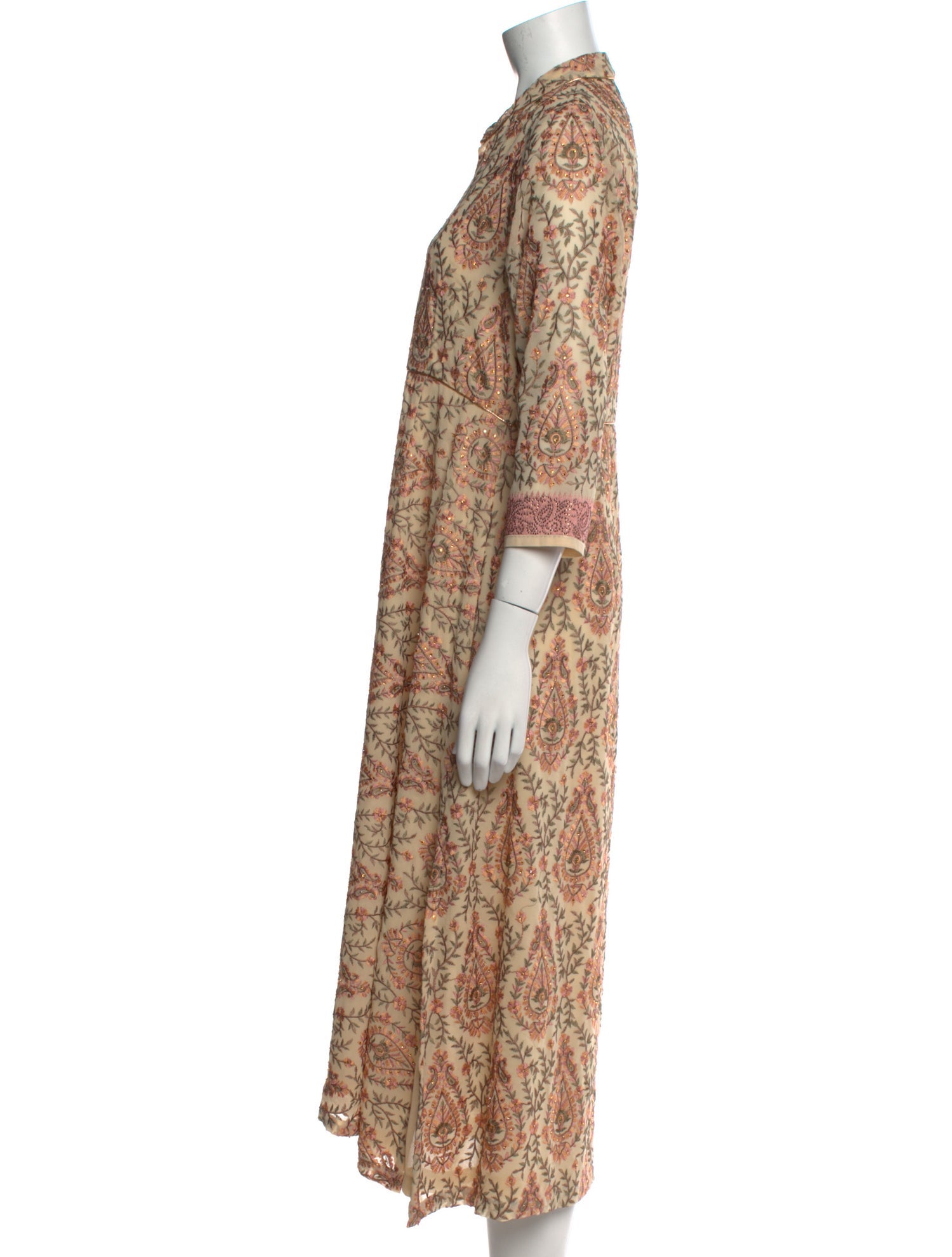 Lolita jaca Silk Midi Length Dress