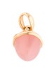 Tamara Comolli 18K Rose Quartz Acorn Pendant
