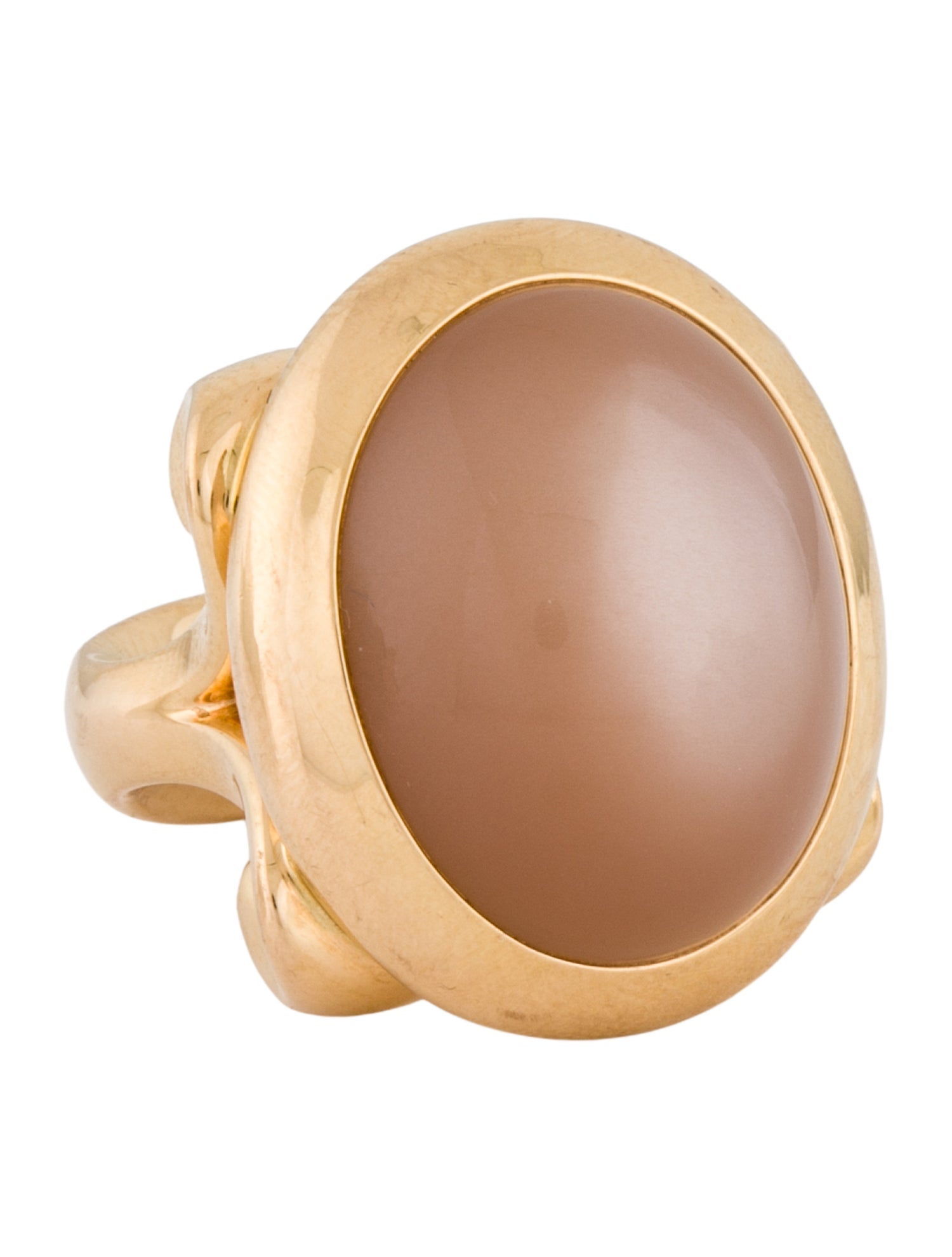Tamara Comolli 18K Moonstone Hippie Glam Cocktail Ring
