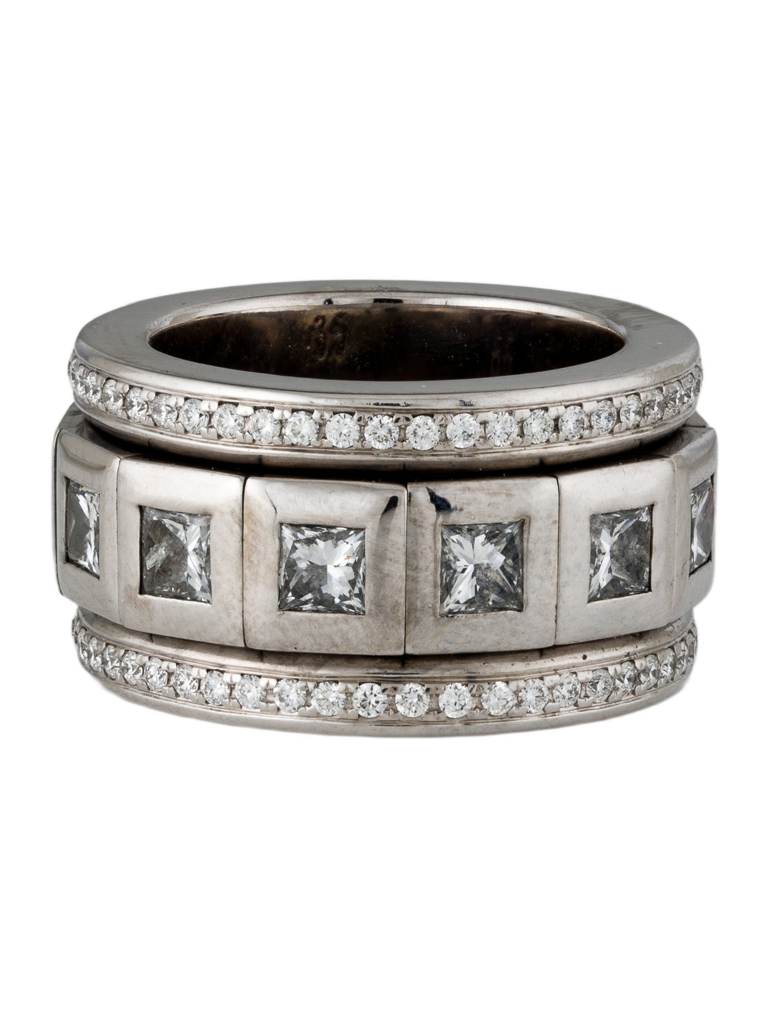 Tamara Comolli 18K 4.12ctw Diamond Curriculum Vitae Ring