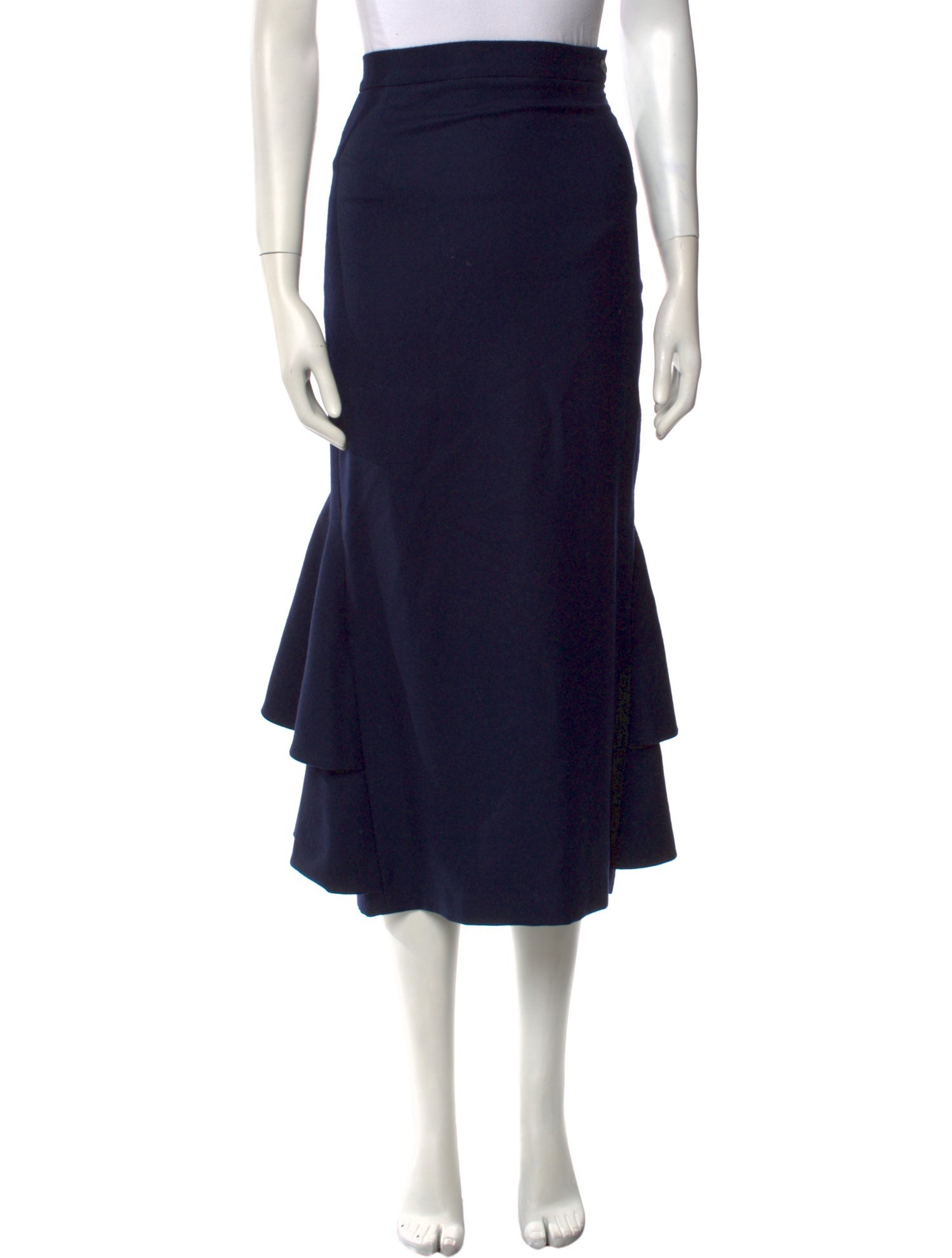 Lake Studio Wool Midi Length Skirt w/ Tags