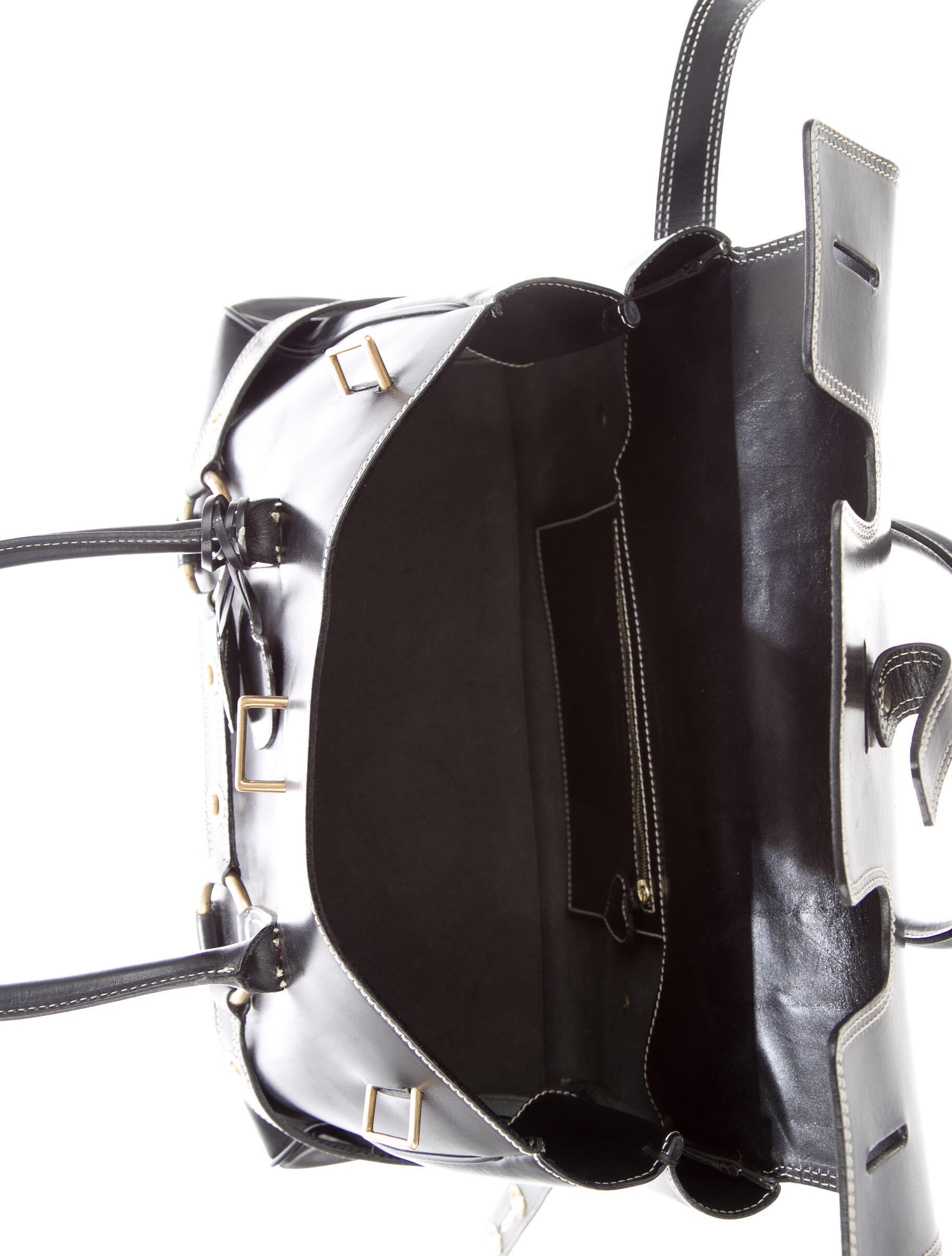 Luella x Mulberry Gisele Bag - Black Handle Bags, Handbags