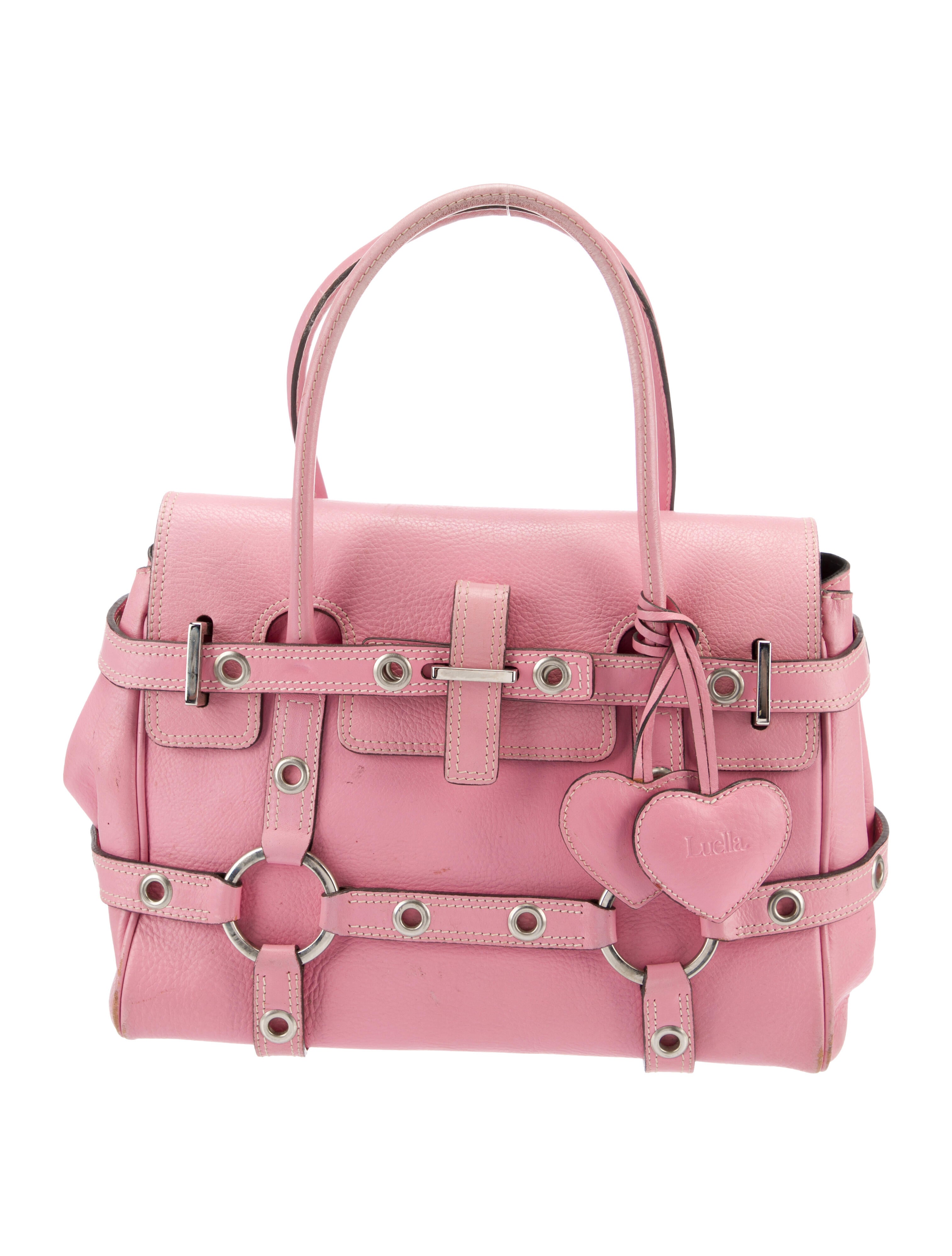 ルエラ　バッグ Luella Leather Handle Bag - Pink Handle Bags, Handbags - LLA20546