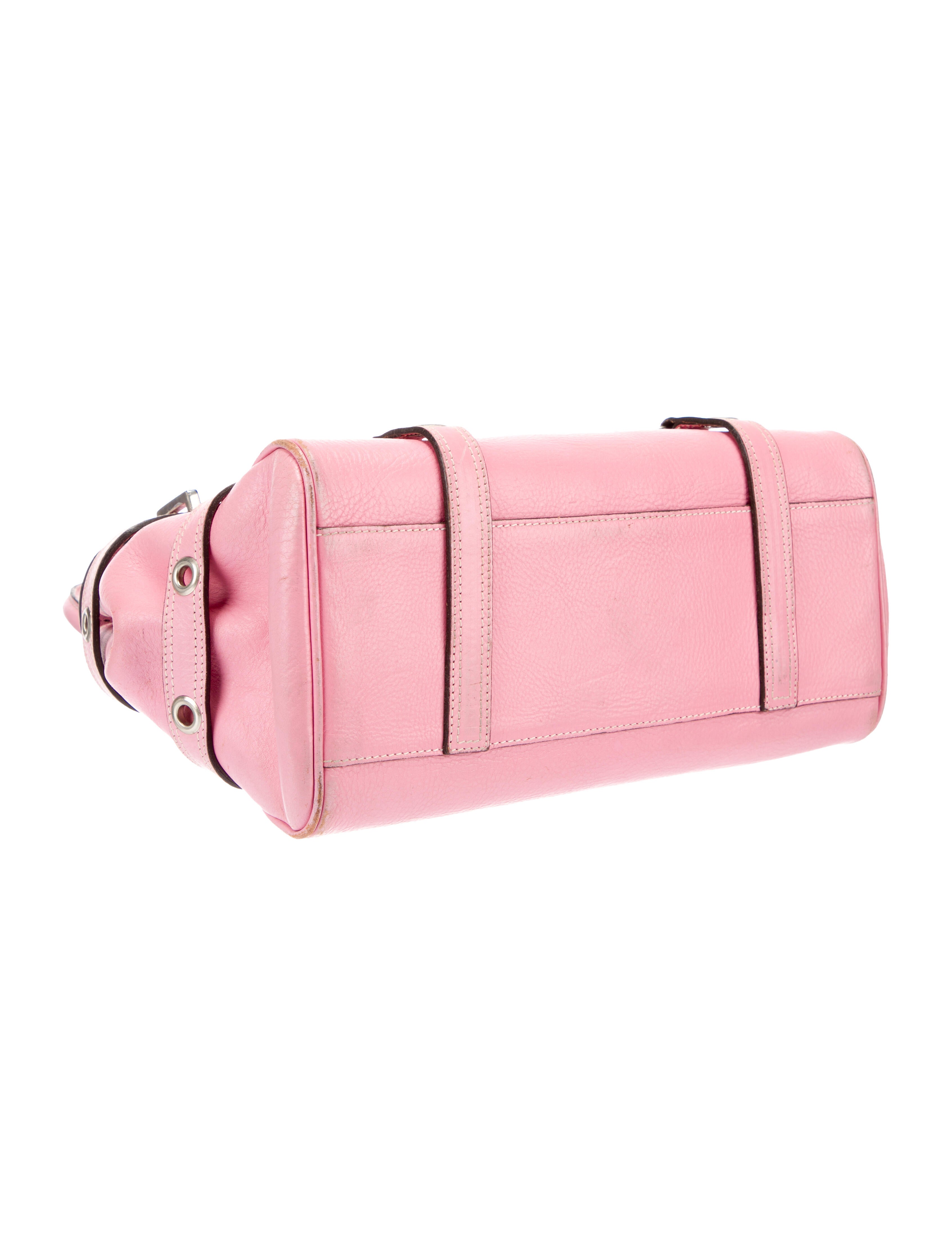 Luella Leather Handle Bag - Pink Handle Bags, Handbags - LLA20546
