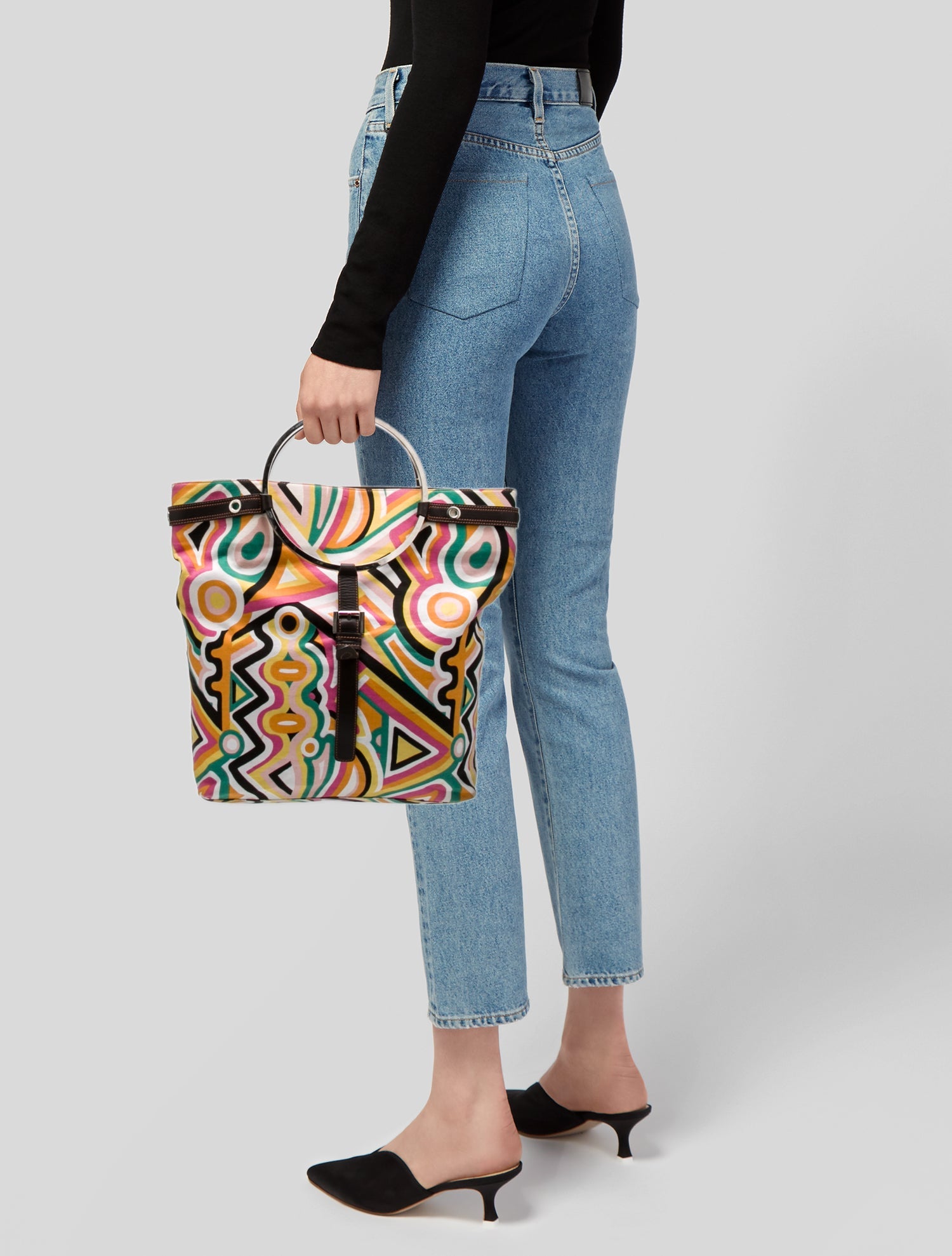 Luella Canvas Messenger Bag