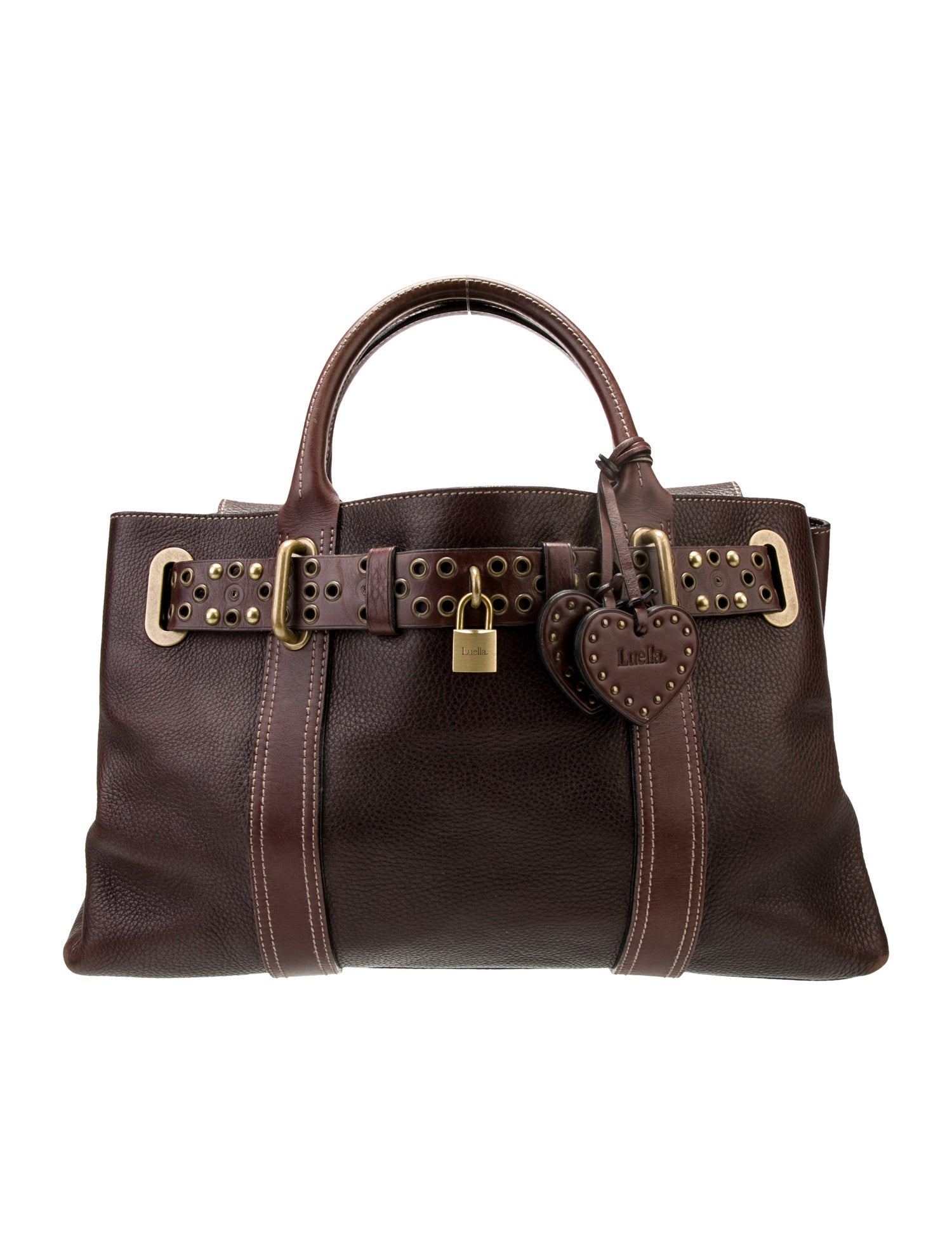 Luella Leather Top Handle Bag Vintage