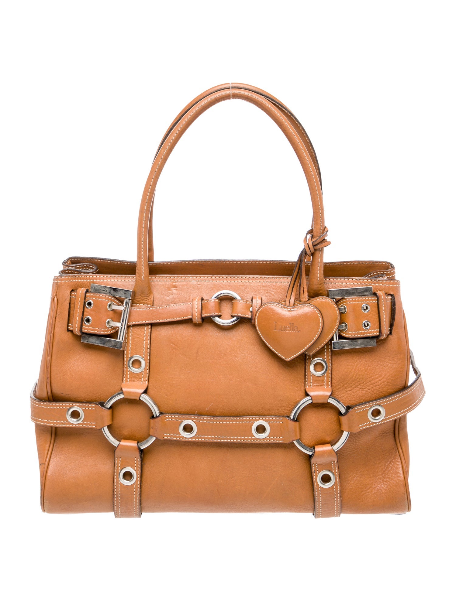 Luella Leather Top Handle Bag