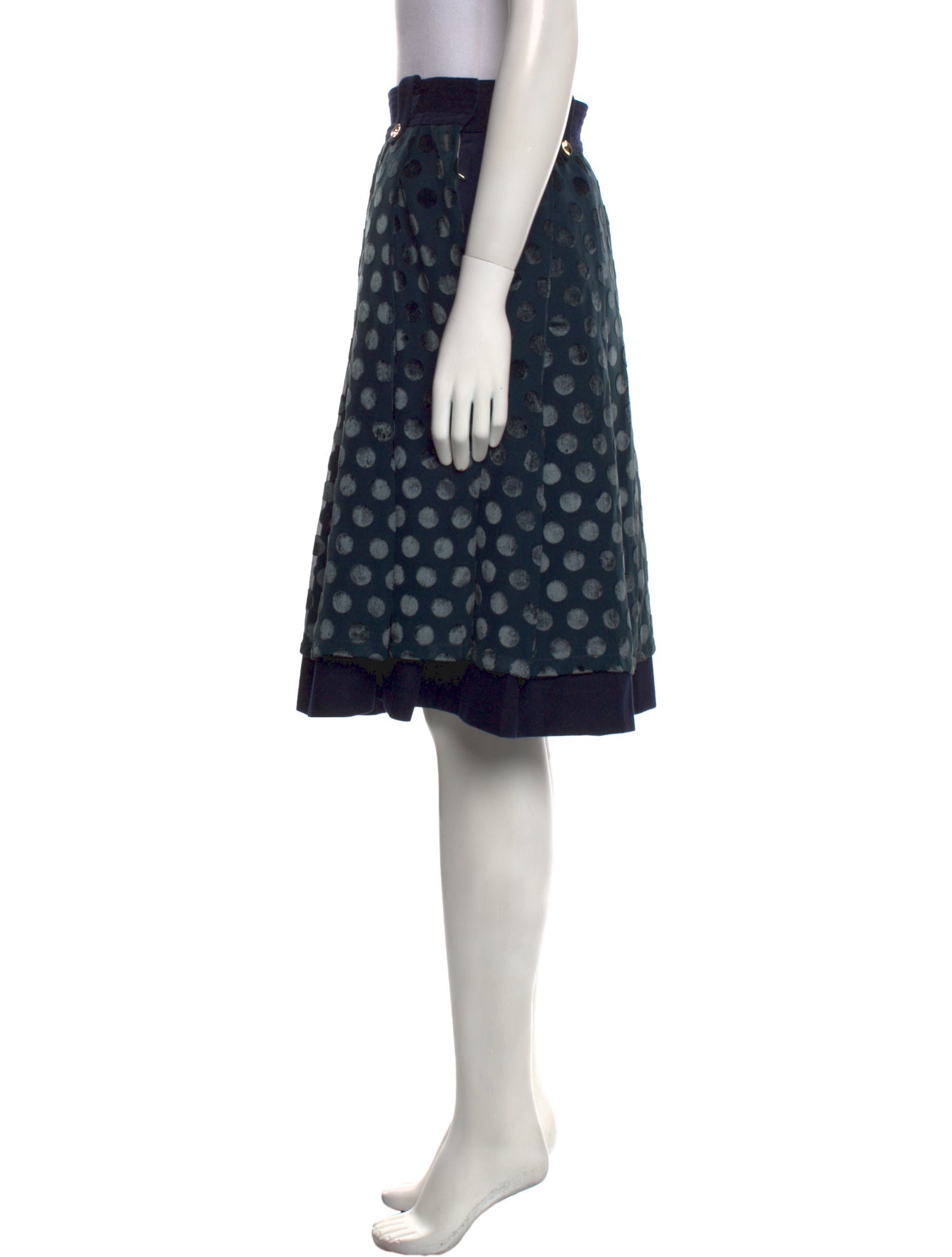 Luella Wool Knee-Length Skirt