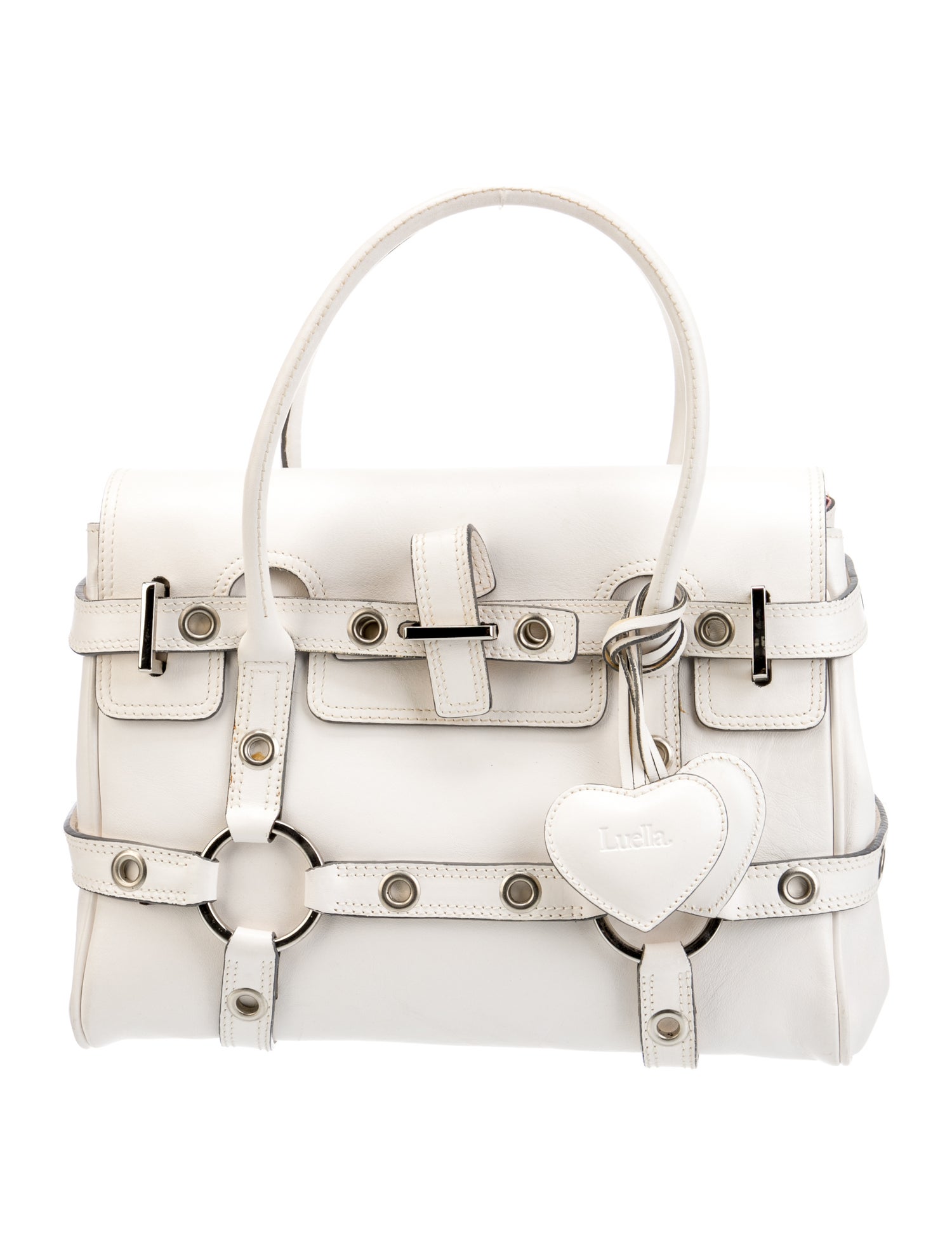 Luella Leather Top Handle Bag