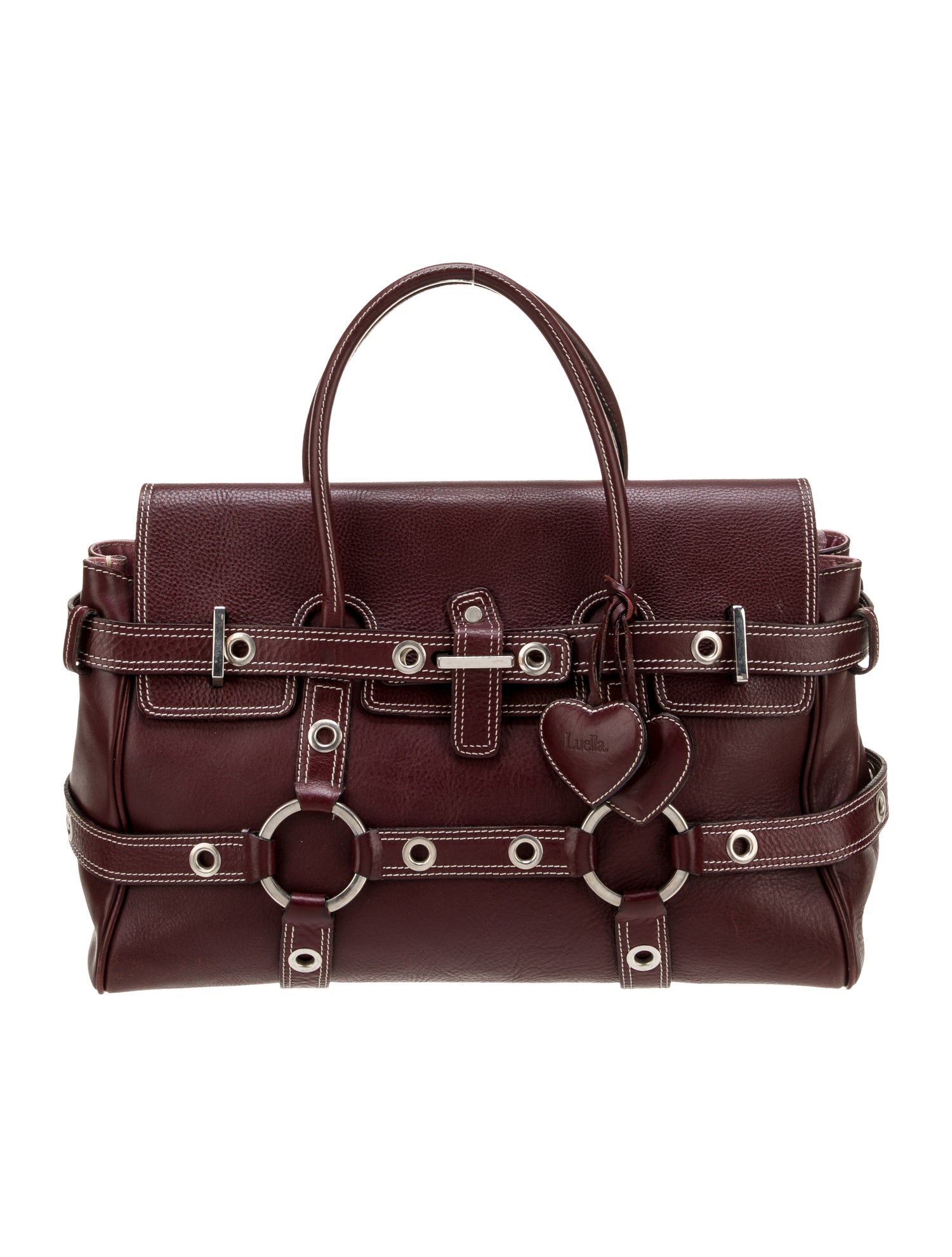 Luella Leather Top Handle Bag