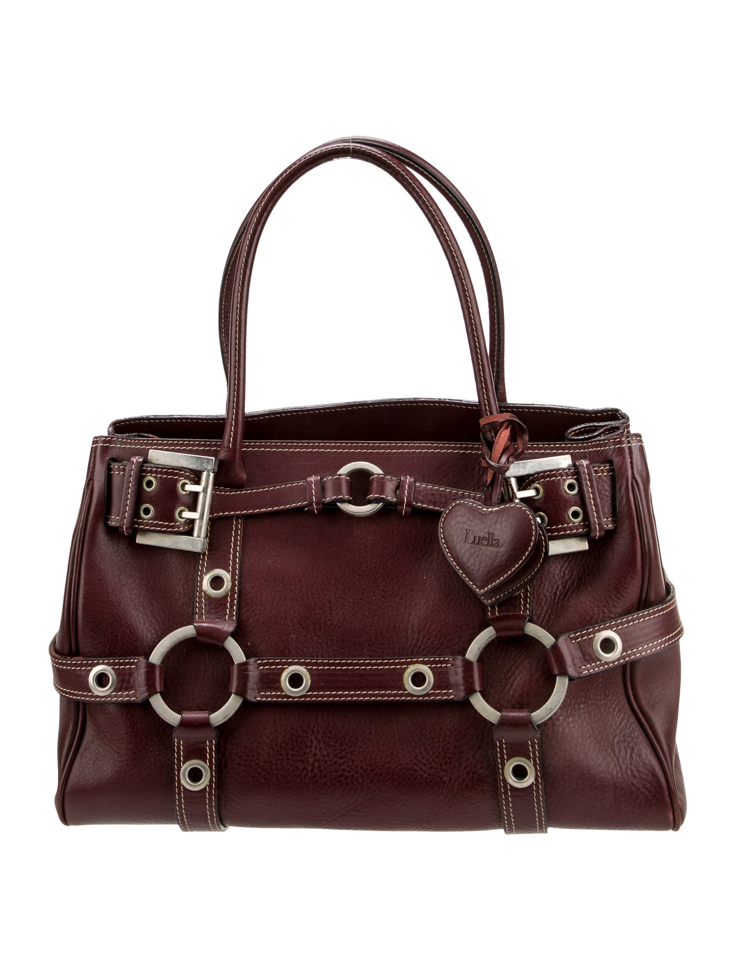 Luella Leather Top Handle Bag