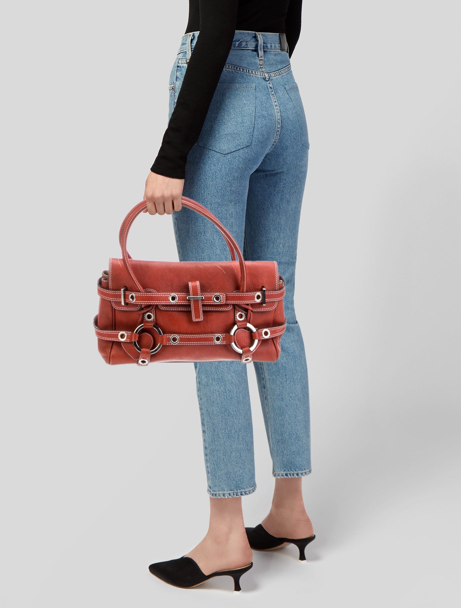 Luella Leather Top Handle Bag