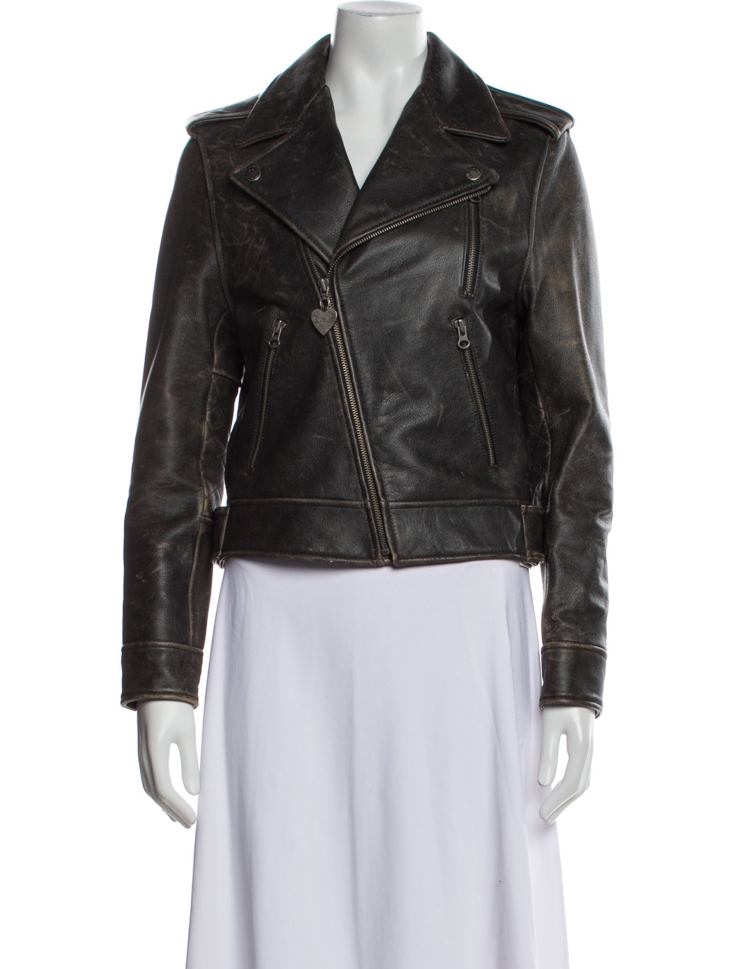 Luella Leather Biker Jacket