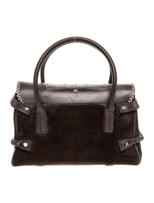 Luella Suede Top Handle Bag