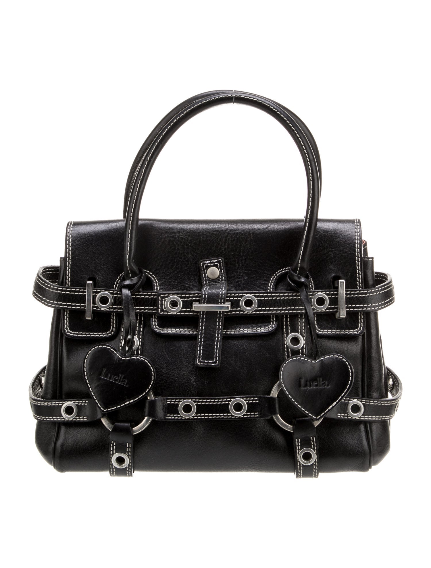 Luella Leather Top Handle Bag