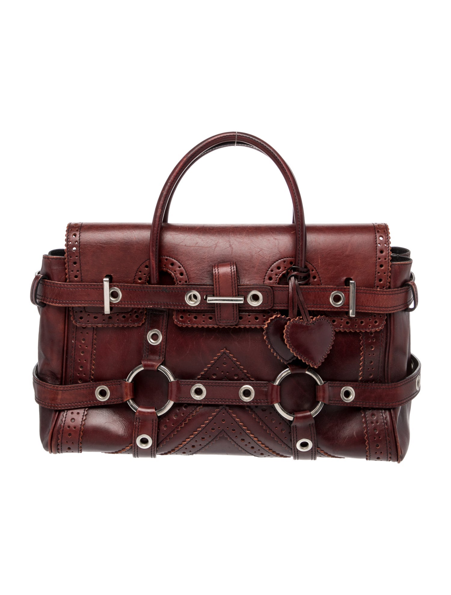 Luella Leather Top Handle Bag