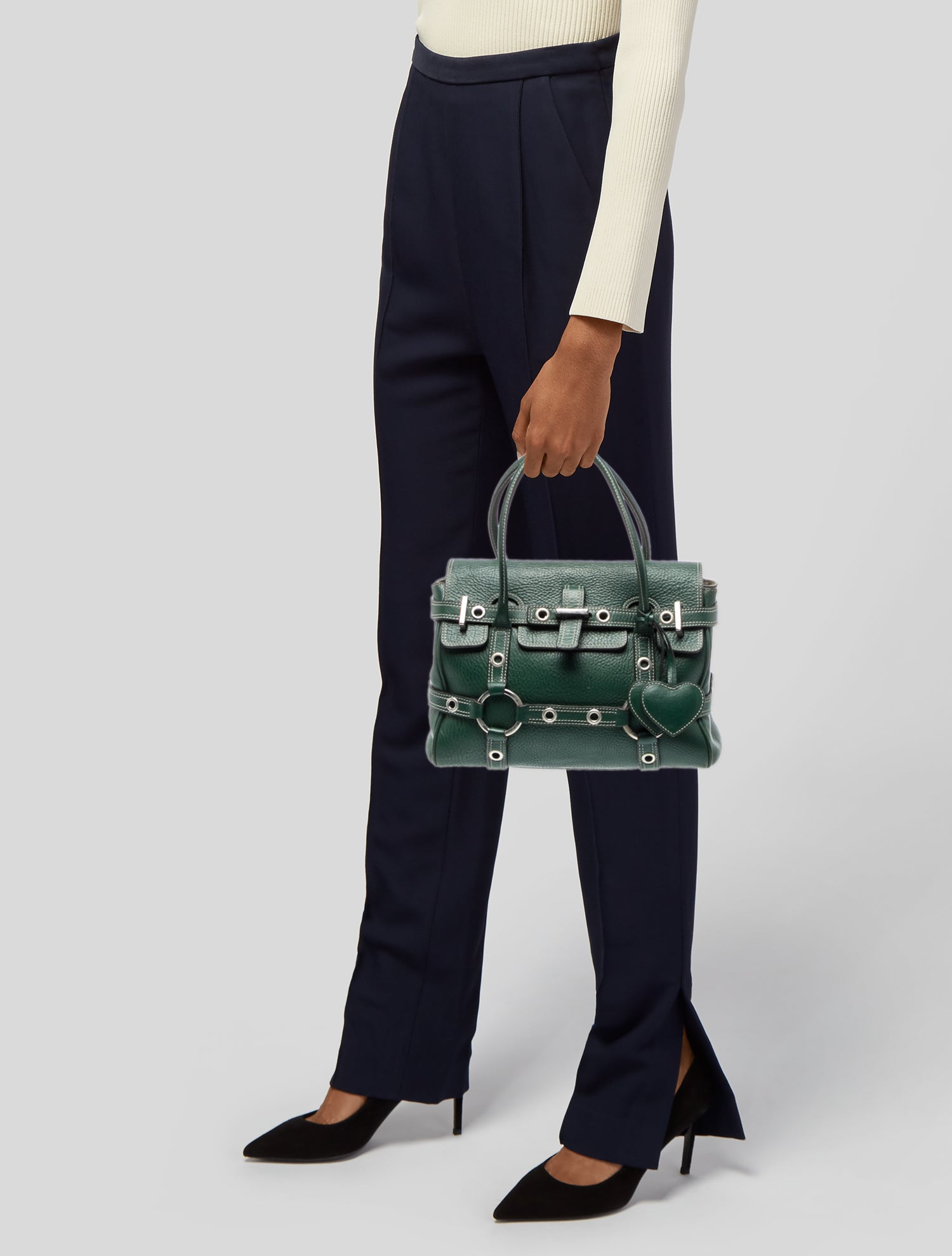 Luella Leather Top Handle Bag