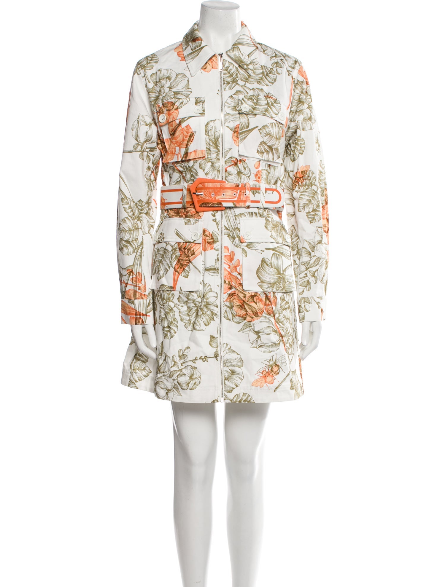 Leo Lin Printed Mini Dress