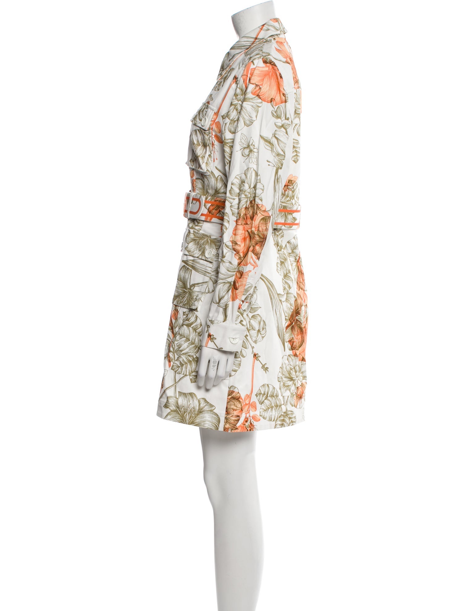 Leo Lin Printed Mini Dress