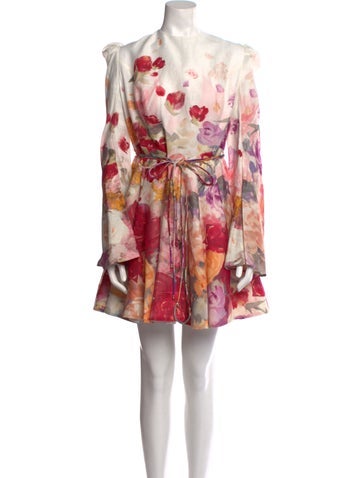 Leo Lin Dresses Linen Mini Dress XL