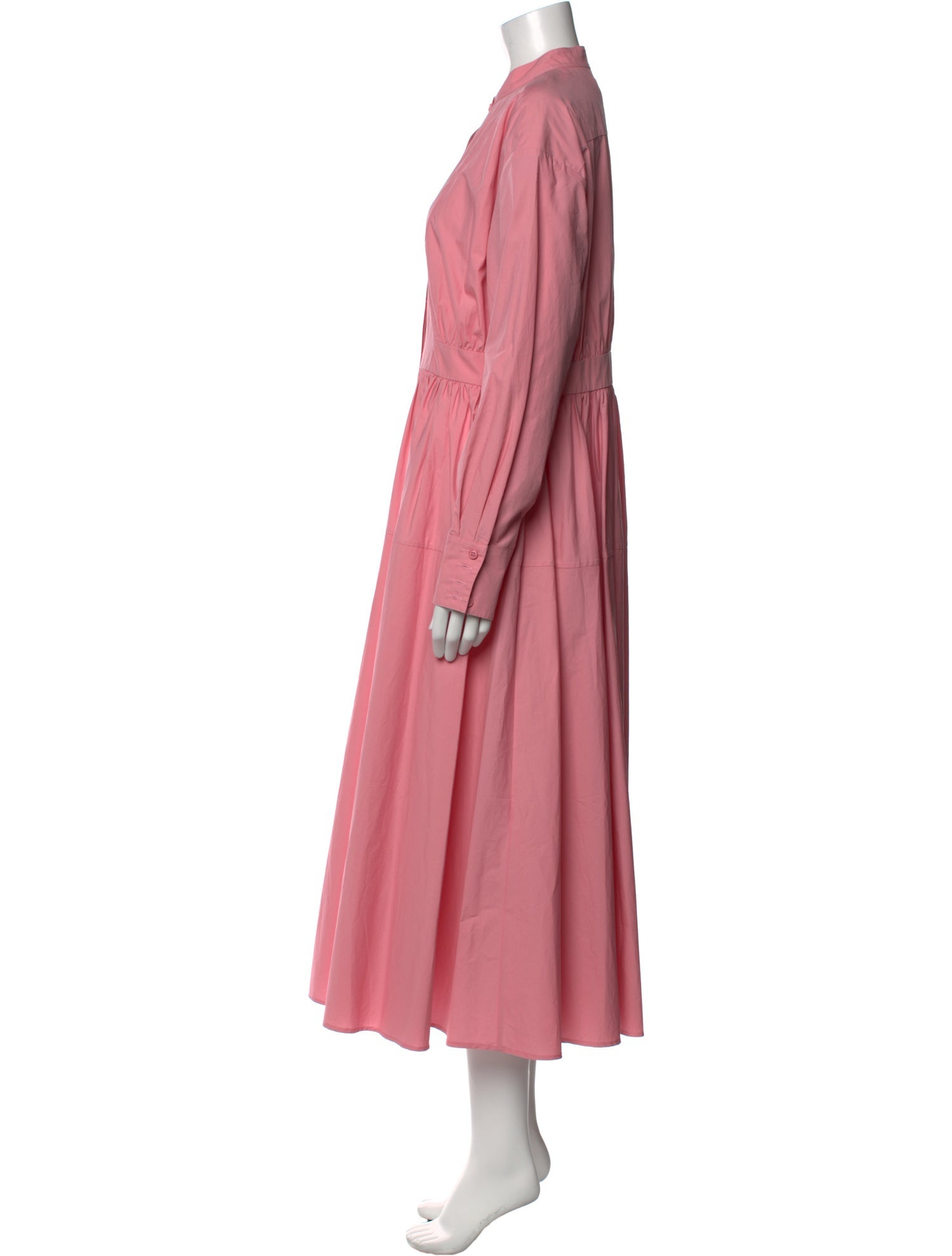 Leo Lin Mock Neck Long Dress
