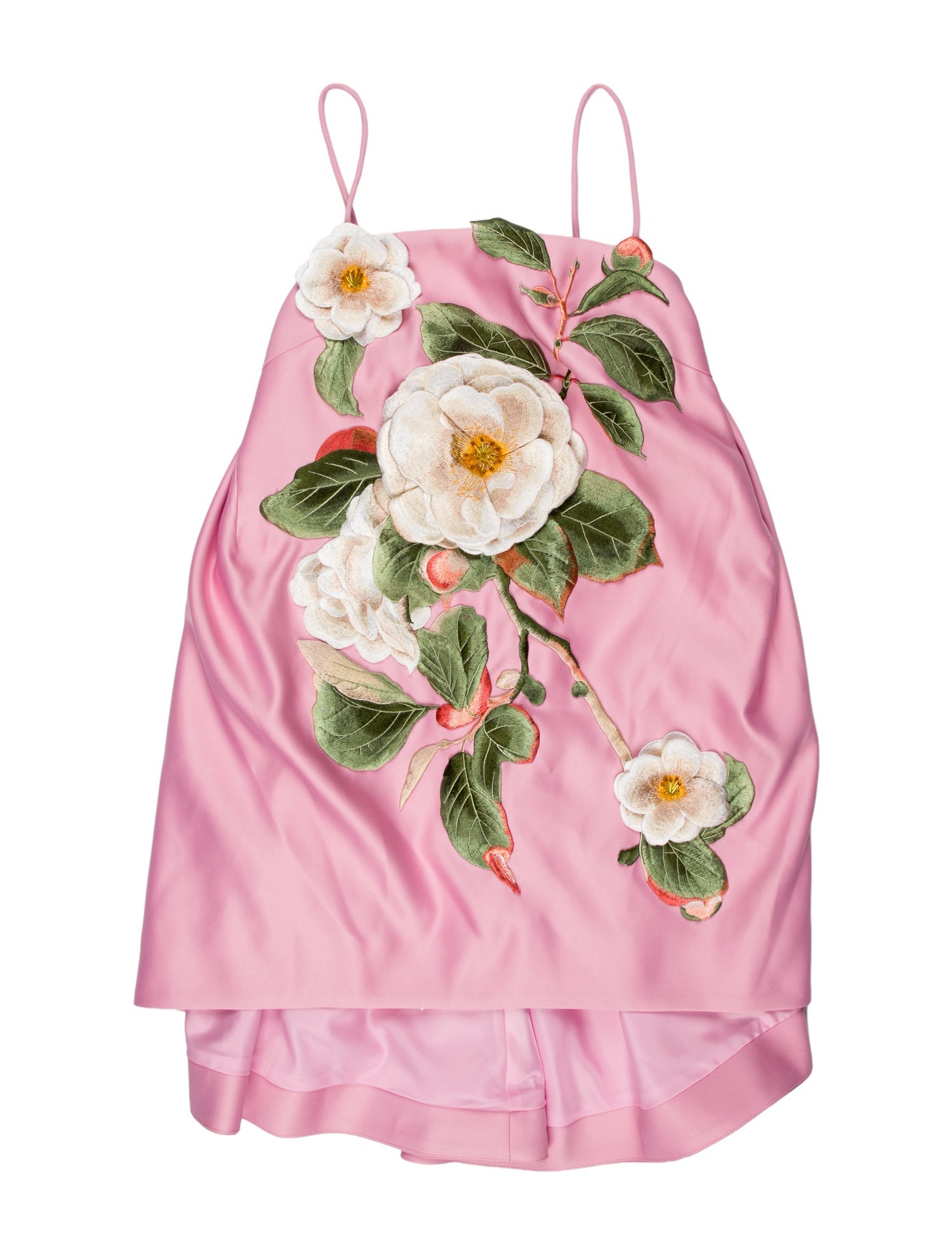 Leo Lin Floral Print Mini Dress w/ Tags - Pink Dresses, Clothing -  LLEIO20309 | The RealReal