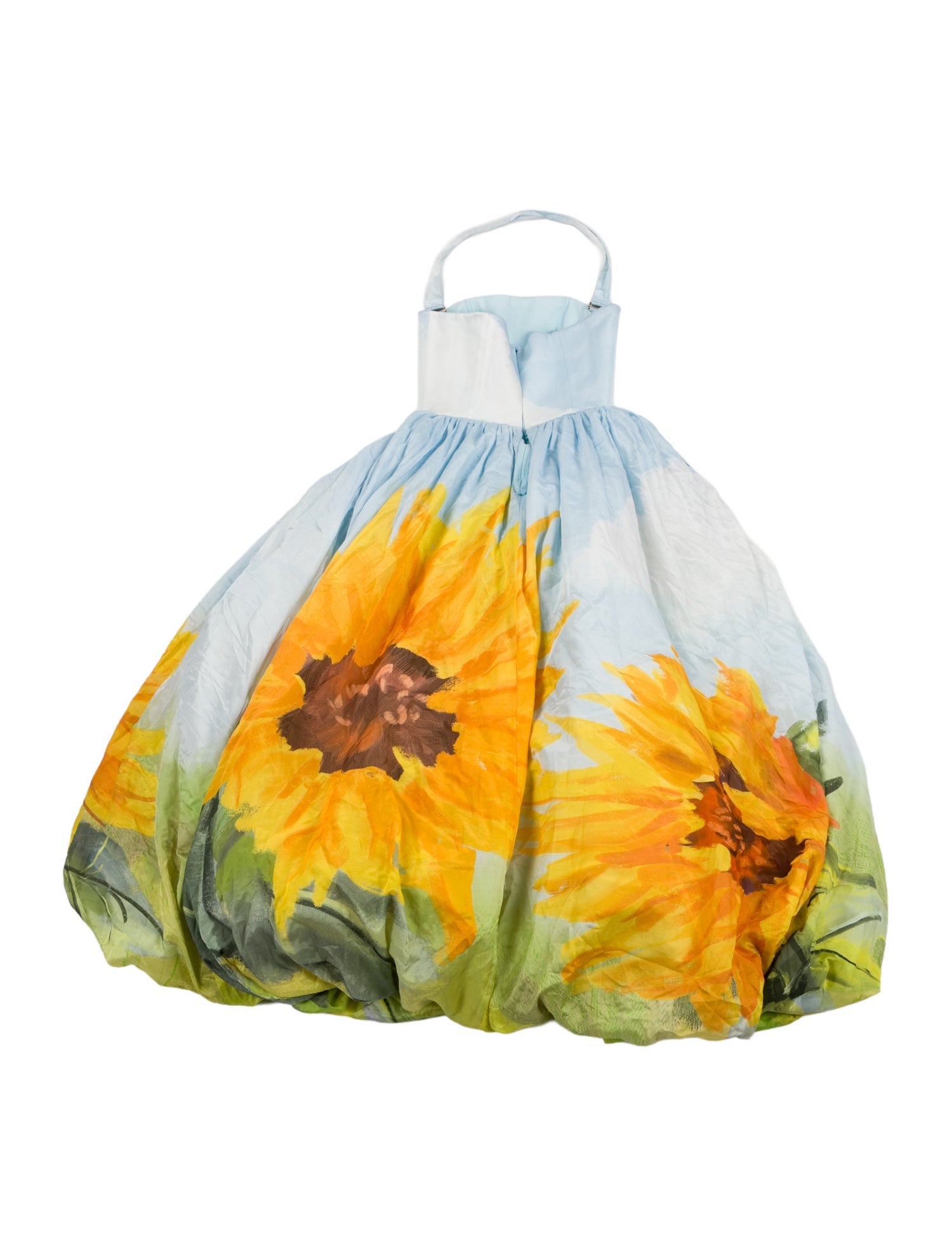 Leo Lin Printed Long Dress w/ Tags