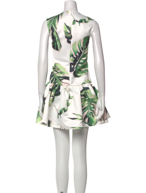 Leo Lin Floral Print Mini Dress