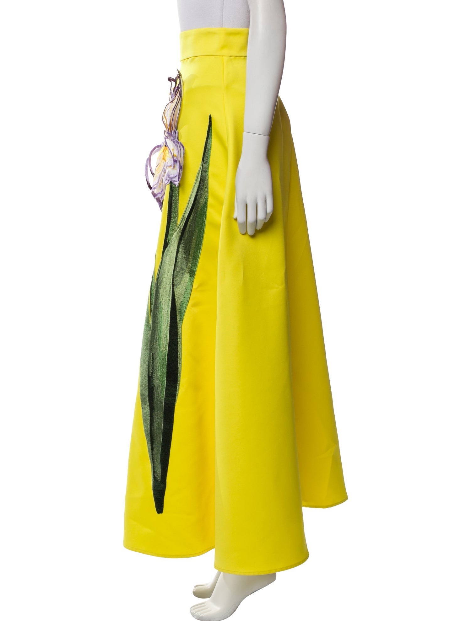 Leo Lin Printed Long Skirt