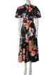 Leo Lin Floral Print Long Dress