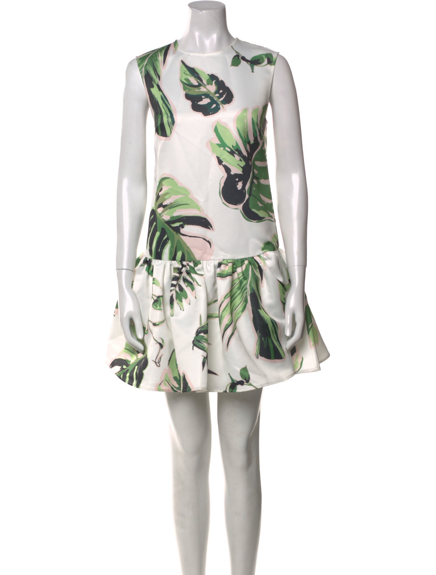 Leo Lin Floral Print Mini Dress