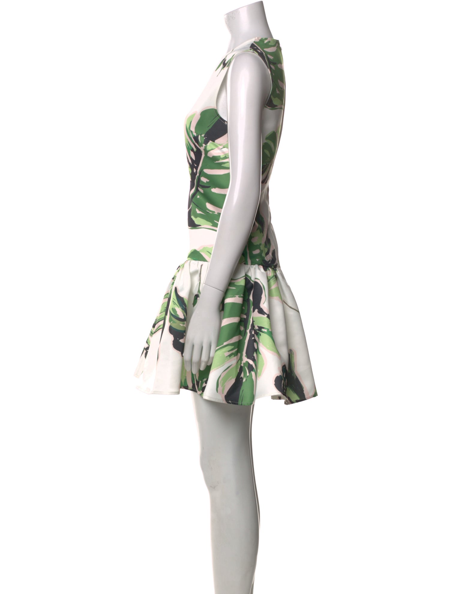 Leo Lin Floral Print Mini Dress