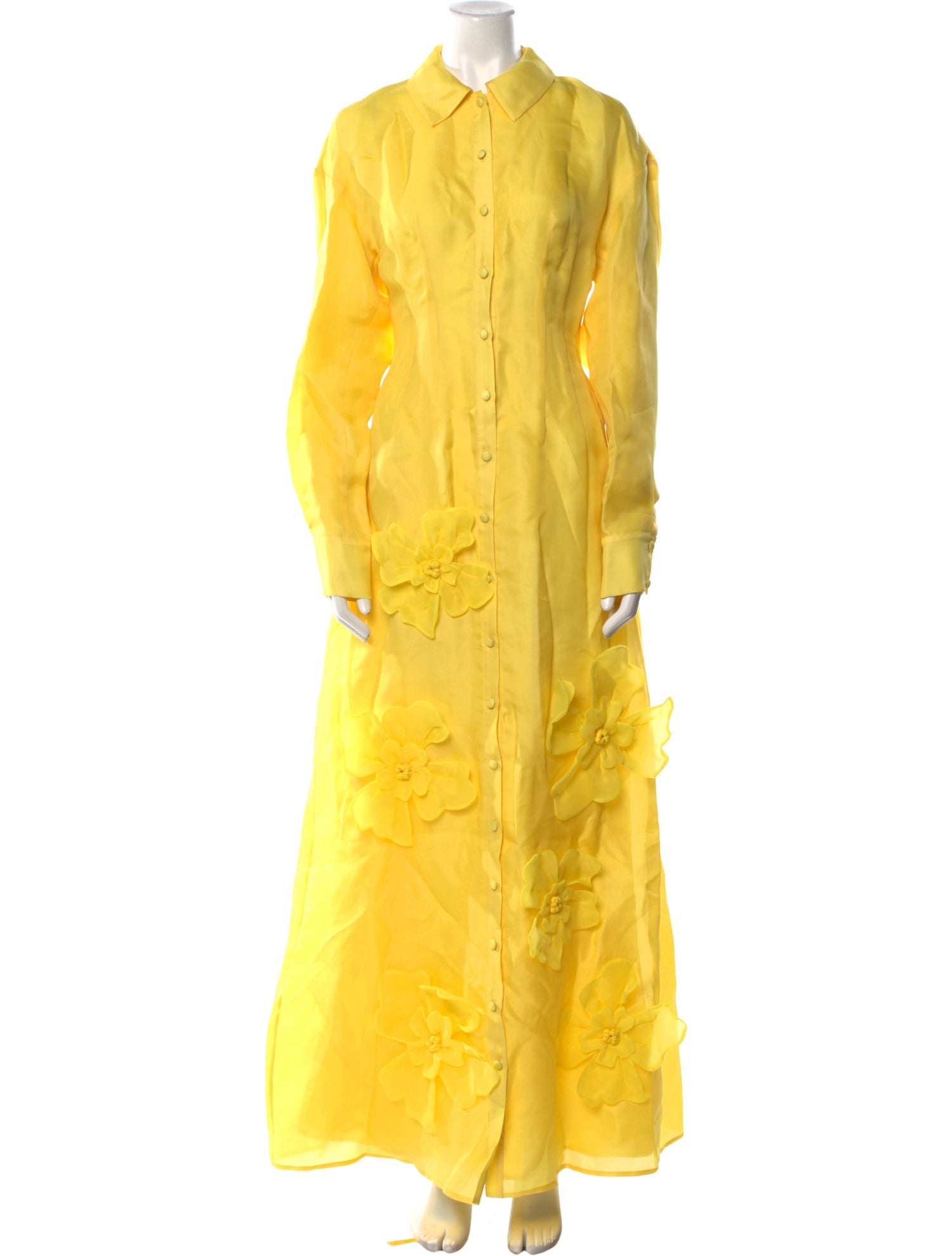 Leo Lin Silk Long Dress w/ Tags