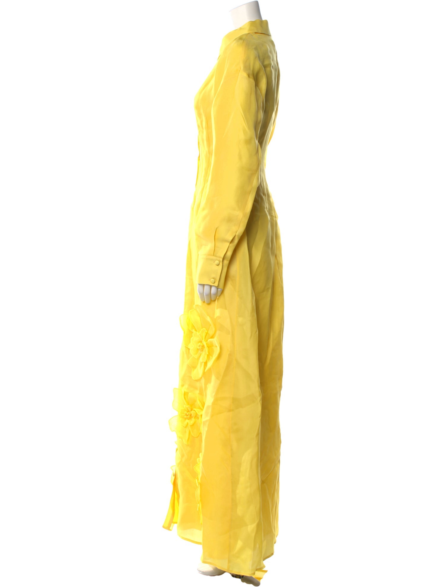 Leo Lin Silk Long Dress w/ Tags