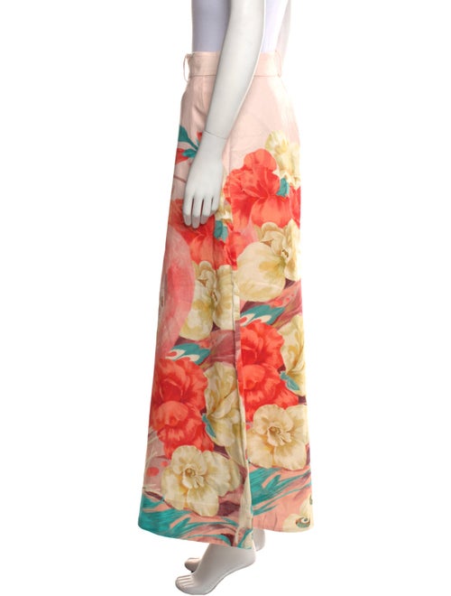 Leo Lin Printed Wide Leg Pants