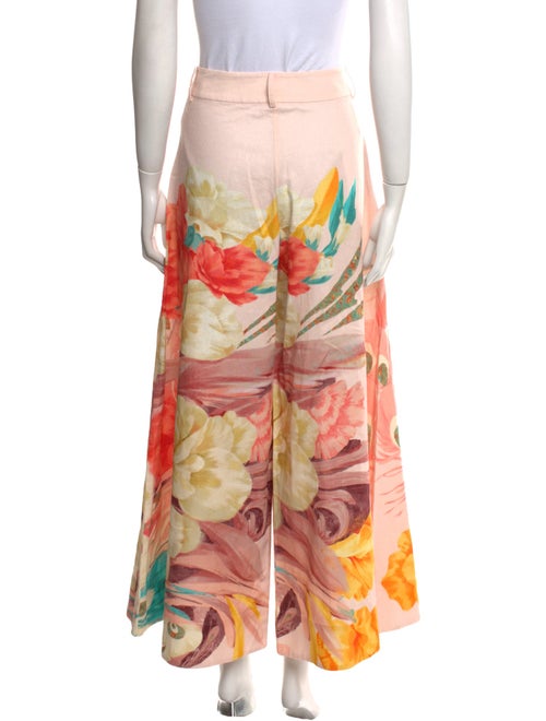 Leo Lin Printed Wide Leg Pants